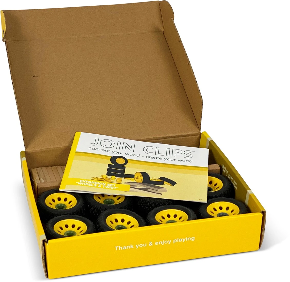 Join Clips Expansionset Wheels En Twist Constructie Speelgoed JCW 4 Join Clips Expansionset Wheels En Twist Constructie Speelgoed JCW - Afbeelding 2