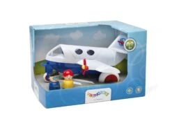 Jumbo Viking Airlines Vliegtuig Met 2 Speelfiguren -Bruderiku Winkel jumbo viking airlines vikingtoys 1274 2