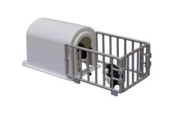 Kidsglobe Kalverhut Met Kalfjes Schaal 1:32 -Bruderiku Winkel kalverhut kalveriglo kidsglobe