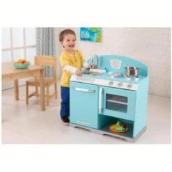 Kidkraft Retro Keuken Blauw -Bruderiku Winkel keuken retro blauw kidkraft 53252 6