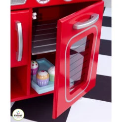 Kidkraft Keuken Vintage Rood -Bruderiku Winkel keuken vintage rood kidkraft 53173 2