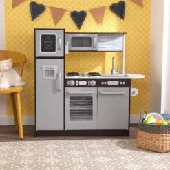 Kidkraft Uptown Espresso Speel-Keuken Kinderkeuken -Bruderiku Winkel kidkraft uptown espresso keuken 1