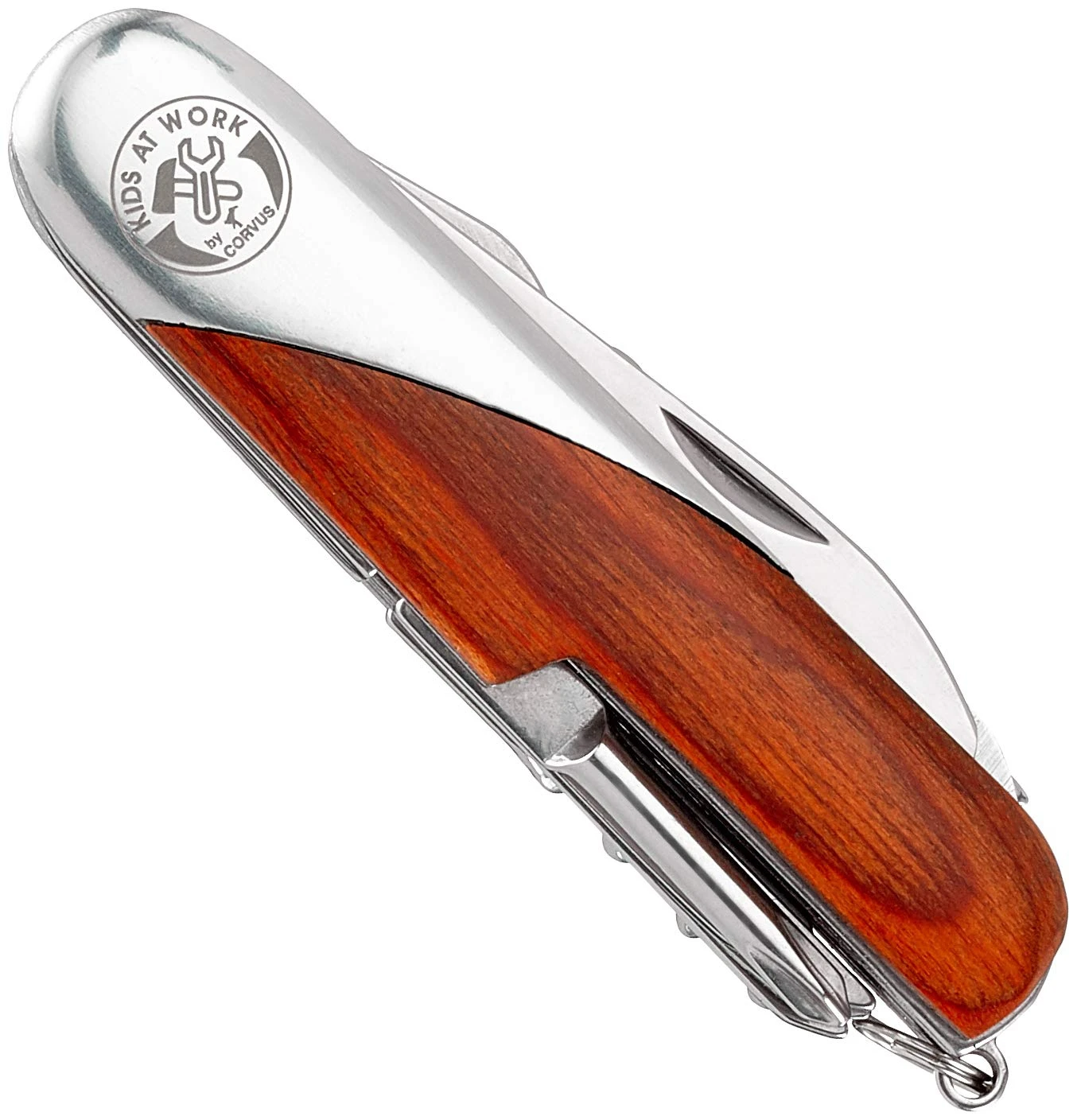 Kids At Work Zakmes Met 14 Functies Kindergereedschap 5 Kids At Work Zakmes Met 14 Functies Kindergereedschap - Afbeelding 3