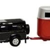 KidsGlobe Landrover Defender Met Paardentrailer -Bruderiku Winkel kidsglobe 521712 landrover defender met paardentrailer 1