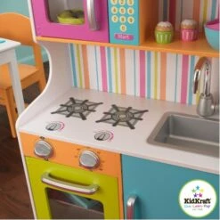 Kidkraft Kinderkeuken In Felle Kleuren -Bruderiku Winkel kinderkeuken in felle kleuren kidkraft 53294 1 1