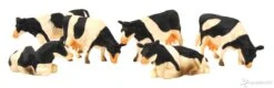 Kidsglobe Zwartbont Koeien Set Van 6 Stuks -Bruderiku Winkel koeien kidsglobe 57.0009 1 1