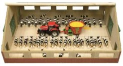 Kidsglobe Loopstal Koeienstal 1 : 32 -Bruderiku Winkel liboxenstal kidsglobe 610540 1 1
