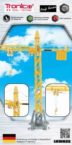 Tronico Profi Liebherr Torenkraan – 1 : 100 -Bruderiku Winkel liebherr torenkraan tronico profi 10099 1