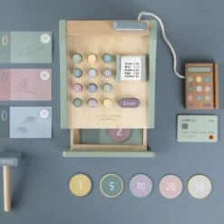 Little Dutch LD4469 Kassa Met Scanner -Bruderiku Winkel little dutch 4469 kassa met scanner 2