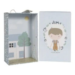 Little Dutch LD4524 Knuffelpop Jim 35cm -Bruderiku Winkel little dutch 4524 jim 35cm knuffelpop 2