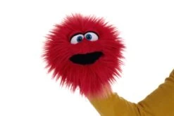 Handpop Kletskop Kwebbel Rood Living Puppets -Bruderiku Winkel living puppets W804 Klatschtriene 2 scaled 1