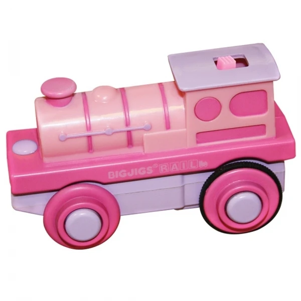 BigJigs BJT310 Locomotief Rose Op Batterijen 3 BigJigs BJT310 Locomotief Rose Op Batterijen