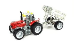 Tronico Mini Massey Ferguson MF5610 Met Aanhangwagen – 1 : 32 12 Tronico Mini Massey Ferguson MF5610 Met Aanhangwagen – 1 : 32 -Bruderiku Winkel massey ferguson mf5610 met aanhanger tronico mini 10031 2