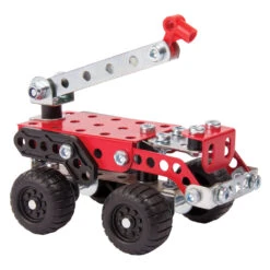 Meccano 15202 FireTruck 3-model Brandweerauto Constructieset 10 Meccano 15202 FireTruck 3-model Brandweerauto Constructieset -Bruderiku Winkel meccano 15202 multimodels fire truck 2