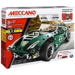 Meccano 18202 Racewagen Roadster Constructieset 5-in-1 -Bruderiku Winkel meccano 18202 raceauto racewagen constructiespeelgoed 2
