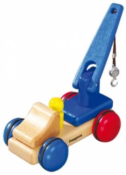 Houten Mini-takelwagen Fagus -Bruderiku Winkel mini takelwagen fagus 12 03 1