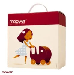 Moover Poppenwagen Hout Rood -Bruderiku Winkel moover poppenwagen 5