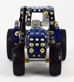 Tronico Mini New Holland T4 Met Aanhangwagen – 1 : 32 -Bruderiku Winkel new holland t4 met aanhanger tronico mini 10056 2