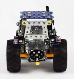 Tronico Mini New Holland T4 Met Aanhangwagen – 1 : 32 -Bruderiku Winkel new holland t4 met aanhanger tronico mini 10056 3