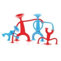 Oogi Family Actie Poppetjes Badspeelgoed In Color Rood -Bruderiku Winkel oogi rood en blauw 1 1