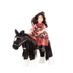 Pony Zwart Gotz Schofthoogte-37-cm. 9 Pony Zwart Gotz Schofthoogte-37-cm. -Bruderiku Winkel pony zwart gotz 3402783 2