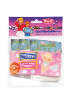 Poppenluiers 3 Stuks Mt. 28 – 35 Cm. -Bruderiku Winkel poppen luiers heless 375 1