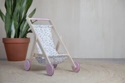 Little Dutch Poppenbuggy Spring Flowers -Bruderiku Winkel poppenbuggy little dutch pink flowers 2