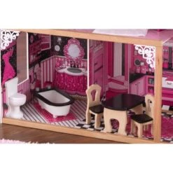 Poppenhuis Barbiehuis Amelia -Bruderiku Winkel poppenhuis barbiehuis kidkraft 65093 amelia 3