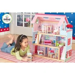 Poppenhuis Chelsea -Bruderiku Winkel poppenhuis chelsea kidkraft 65054 5