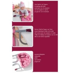 Poppenstoeltje – Tafelzitje 9 Poppenstoeltje – Tafelzitje -Bruderiku Winkel poppenstoeltje tafelzit gotz 3401578 1