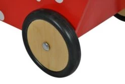 Poppenwagen Simply For Kids Stippen Rood -Bruderiku Winkel poppenwagen simply for kids stippen rood 1 1