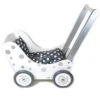 Poppenwagen Simply For Kids Stippen Wit -Bruderiku Winkel poppenwagen simply for kids stippen wit