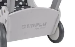 Poppenwagen Simply For Kids Stippen Wit -Bruderiku Winkel poppenwagen simply for kids stippen wit 3