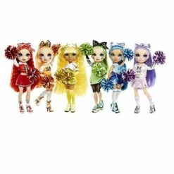 Rainbow High Cheerleader Modepop Jade Hunter -Bruderiku Winkel rainbow high fashion cheer doll