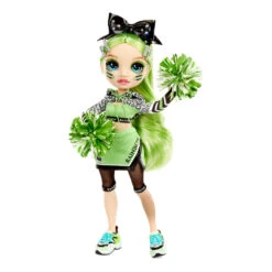 Rainbow High Cheerleader Modepop Jade Hunter -Bruderiku Winkel rainbow high fashion cheer doll jade hunter 1