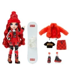 Rainbow High Fashion Winter Break Modepop Ruby Anderson -Bruderiku Winkel rainbow high fashion winter break doll ruby anderson 1