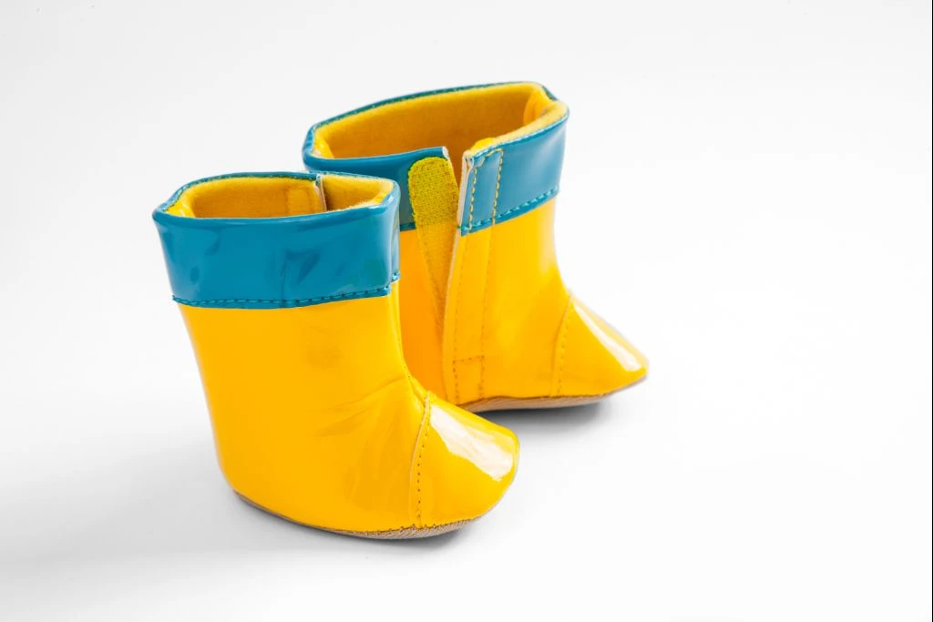 Regenlaarsjes Geel Mt. 38 – 45 Cm. 4 Regenlaarsjes Geel Mt. 38 – 45 Cm. - Afbeelding 2