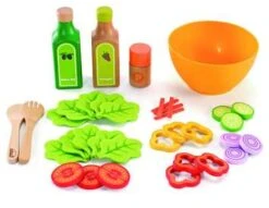 Salade Speelset – Hape Garden Salad -Bruderiku Winkel salade speelset hape garden salad 1