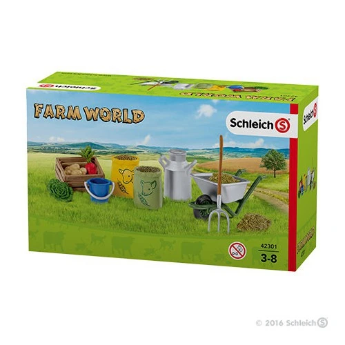 Schleich 42301 Voederen Van Boerderijdieren Farm World 5 Schleich 42301 Voederen Van Boerderijdieren Farm World - Afbeelding 3