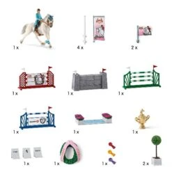 Schleich 42338 Groot Wedstrijdtoernooi Met Ruiters En Paarden -Bruderiku Winkel schleich 42338 groot wedstrijdtoernooi met ruiters en paarden 4