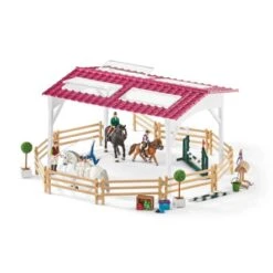 Schleich 42389 Manege Met Ruiter En Paarden Horse Club -Bruderiku Winkel schleich 42389 manege met ruiters en paarden 1