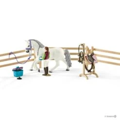 Schleich 42389 Manege Met Ruiter En Paarden Horse Club -Bruderiku Winkel schleich 42389 manege met ruiters en paarden 3