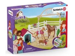 Schleich 42458 Hannah’s Paarden-gastenverblijf Met Hondenhok -Bruderiku Winkel schleich 42458 hannas paarden gasten verblijf met hondenhok 1 1
