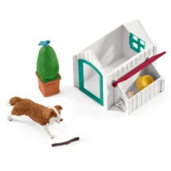 Schleich 42458 Hannah’s Gastpaarden Met Hond Ruby HorseClub -Bruderiku Winkel schleich 42458 hannas paarden gasten verblijf met hondenhok 2 1