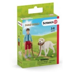 Schleich 42478 Wandelen Met Labrador FarmWorld -Bruderiku Winkel schleich 42478 wandeling met labrador 2