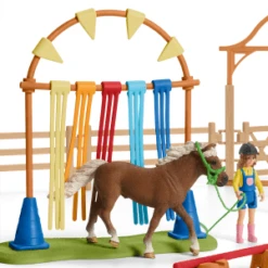 Schleich 42481 Pony Behendigheidstraining HorseClub -Bruderiku Winkel schleich 42481 pony behendigheidstraining 3