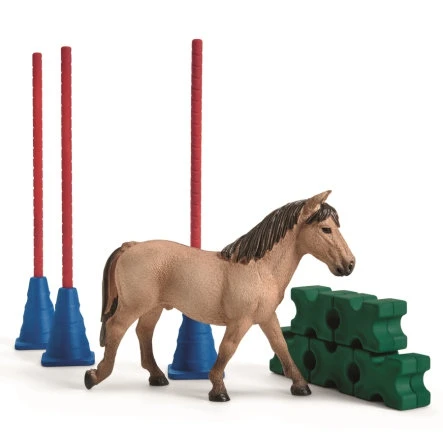 Schleich 42483 Slalom Voor Pony Farm World 3 Schleich 42483 Slalom Voor Pony Farm World