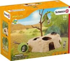 Schleich 42530 Stokstaartjes Heuvels WildLife -Bruderiku Winkel schleich 42530 stokstaartjes hangout 3