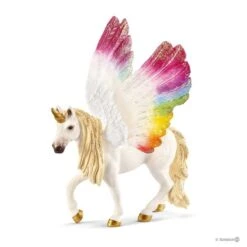 Schleich 70576 Gevleugelde Regenboogeenhoorn Bayala -Bruderiku Winkel schleich 70576 gevleugelde regenboogeenhoorn 1