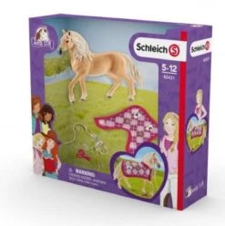 Schleich 42431 Sofia’s Modecreatie Andalusiër Met Deken HorseClub -Bruderiku Winkel schleich 42431 paard met deken halster 3